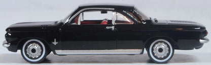 87CH63004 1963 Chevrolet Corvair Coupe Tuxedo Black