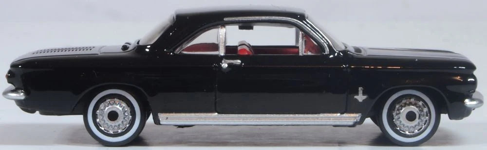 87CH63004 1963 Chevrolet Corvair Coupe Tuxedo Black