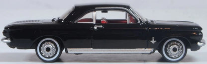 87CH63004 1963 Chevrolet Corvair Coupe Tuxedo Black