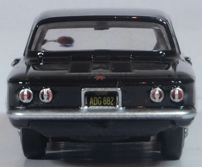 87CH63004 1963 Chevrolet Corvair Coupe Tuxedo Black
