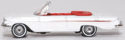 1961 Chevrolet Impala White/Roman Red