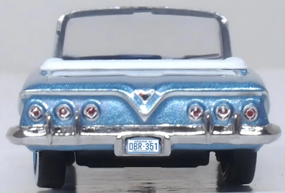 87CI61006 1961 Chevrolet Impala Jewel Blue/White