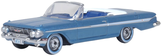 87CI61006 1961 Chevrolet Impala Jewel Blue/White