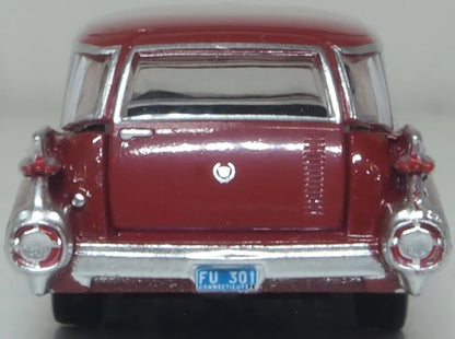 87CM59002 1:100 Scale 1959 Cadillac Miller-Meteor Futura Limousine Seminole Red