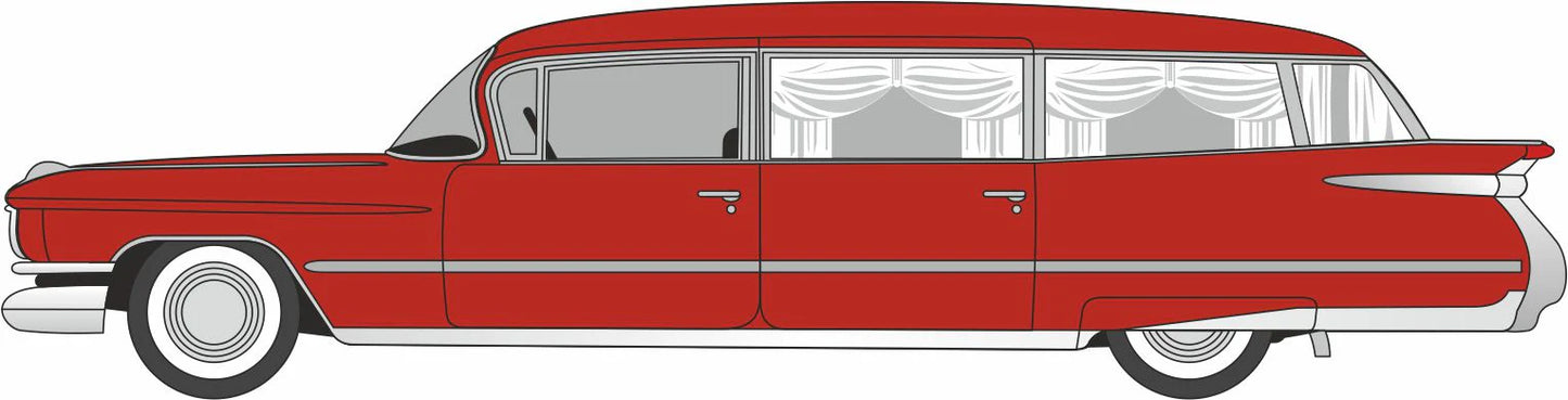 1959 Cadillac Miller-Meteor Futura Limousine Seminole Red