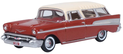 87CN57008 1957 Chevrolet Nomad Adobe Beige/Sierra Gold