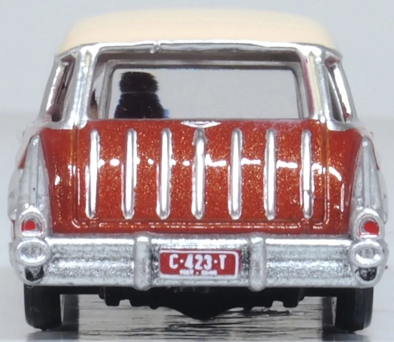 87CN57008 1957 Chevrolet Nomad Adobe Beige/Sierra Gold