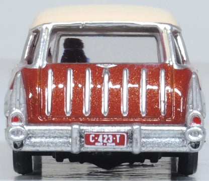 87CN57008 1957 Chevrolet Nomad Adobe Beige/Sierra Gold