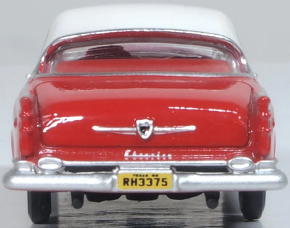 87CNY55001 1955 Chrysler New Yorker Deluxe Coupe Tango Red/Platinum