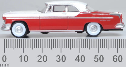 87CNY55001 1955 Chrysler New Yorker Deluxe Coupe Tango Red/Platinum