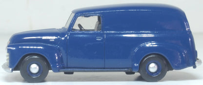 87CV50006 1950 Chevrolet Panel Van Mariner Blue