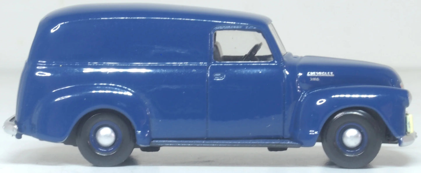 87CV50006 1950 Chevrolet Panel Van Mariner Blue