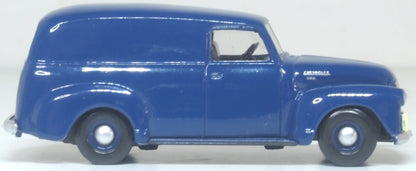 87CV50006 1950 Chevrolet Panel Van Mariner Blue