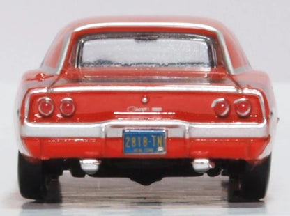 Dodge Charger 1968 Bright Red 1:87