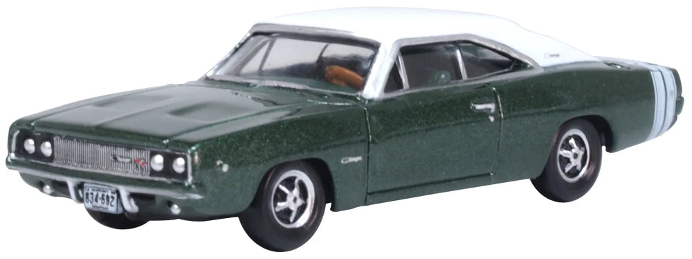 1968 Dodge Charger Racing Green/White