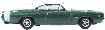 1968 Dodge Charger Racing Green/White