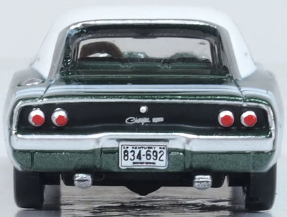 1968 Dodge Charger Racing Green/White