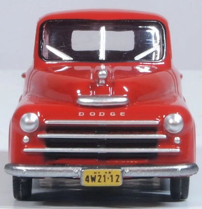 87DP48001 1948 Dodge B-1B Pick Up Truck Red