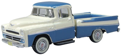 1957 Dodge D100 Sweptside Pickup Ice Blue/Glacier White