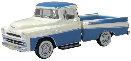 1957 Dodge D100 Sweptside Pickup Ice Blue/Glacier White