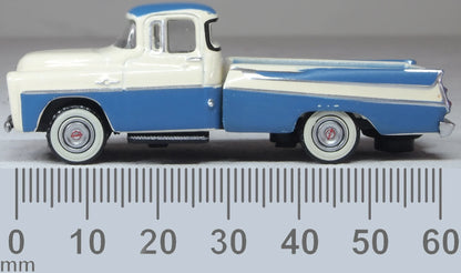 1957 Dodge D100 Sweptside Pickup Ice Blue/Glacier White