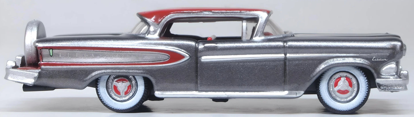 87ED58008 1958 Edsel Citation Silver Grey/Ember Red
