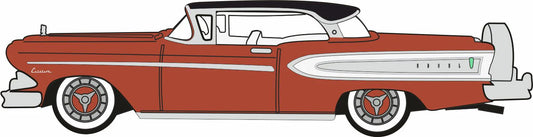 87ED58009 1958 Edsel Citation Copper/Frost White/Black