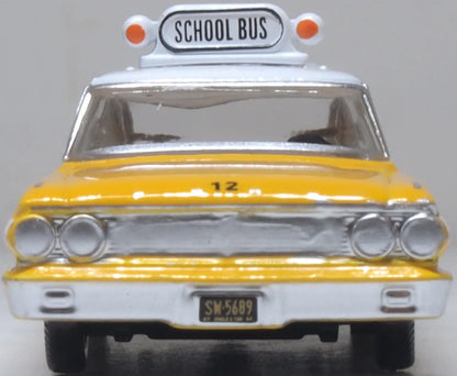 87FC64002 1964 Ford Country Station Wagon Central School Bus