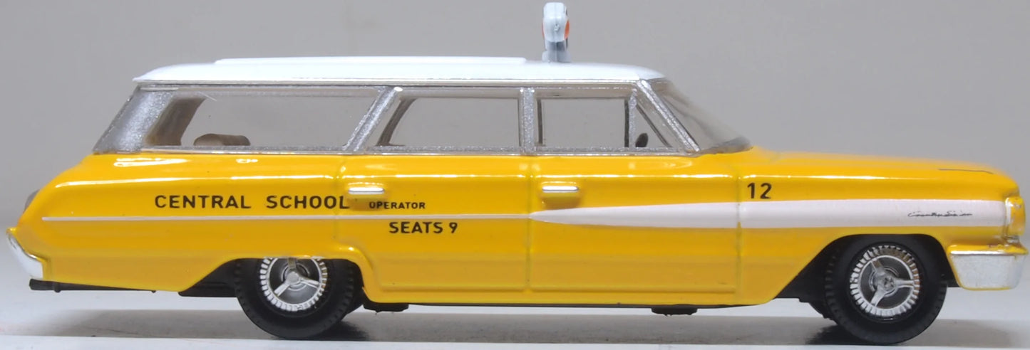 87FC64002 1964 Ford Country Station Wagon Central School Bus