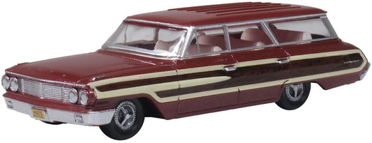 1964 Ford Country Station Wagon Squire Vintage Burgundy