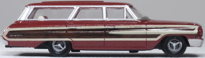1964 Ford Country Station Wagon Squire Vintage Burgundy