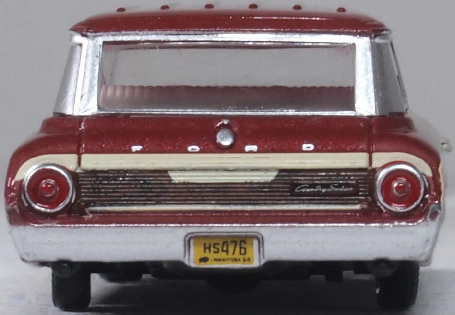 1964 Ford Country Station Wagon Squire Vintage Burgundy