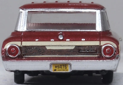 1964 Ford Country Station Wagon Squire Vintage Burgundy