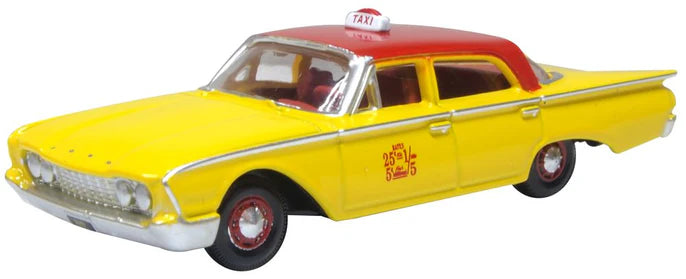 1960 Ford Fairline Sedan NYC Taxi