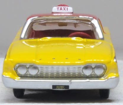 1960 Ford Fairline Sedan NYC Taxi
