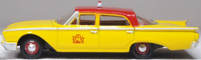 1960 Ford Fairline Sedan NYC Taxi