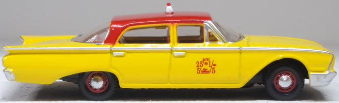 1960 Ford Fairline Sedan NYC Taxi