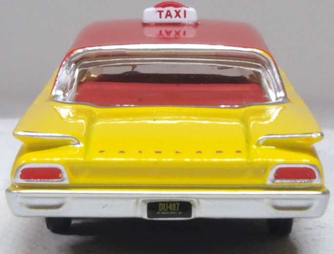 1960 Ford Fairline Sedan NYC Taxi