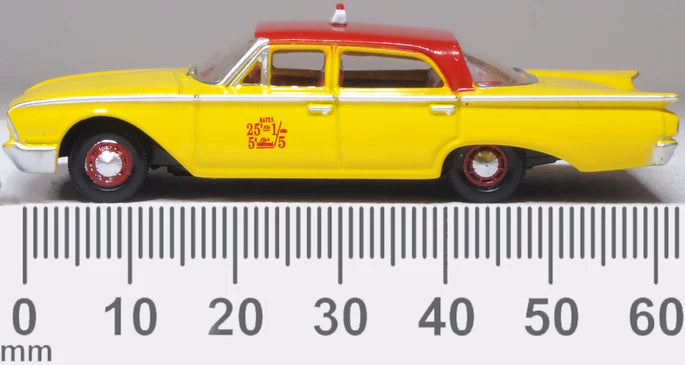 1960 Ford Fairline Sedan NYC Taxi