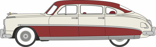 87HH51002 Hudson Hornet Sedan 1951 Toro Red/French Gray