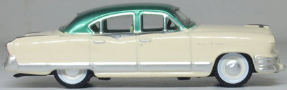 87KM53001 1953 Kaiser Manhattan Stardust Ivory/Jade Green