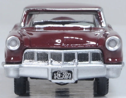 87LC56005 1956 Lincoln Continental MkII Dark Red