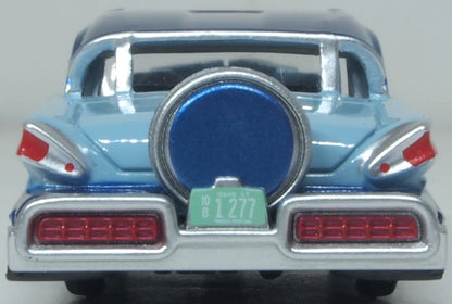 87MT57006 1957 Mercury Montclair Nantucket Blue/Pacific Blue