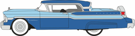 87MT57006 1957 Mercury Montclair Nantucket Blue/Pacific Blue