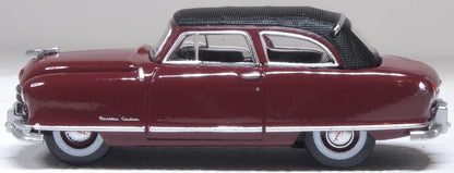 1950 Nash Rambler Custom Landau Convertible (Closed) Maroon