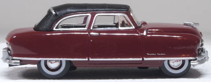 1950 Nash Rambler Custom Landau Convertible (Closed) Maroon