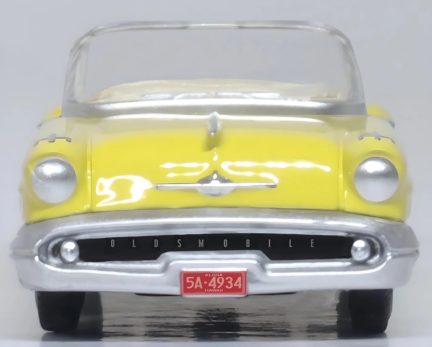1957 Oldsmobile 88 Convertible Coronado Yellow Roof Down