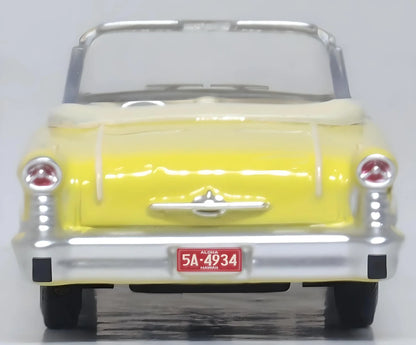 1957 Oldsmobile 88 Convertible Coronado Yellow Roof Down