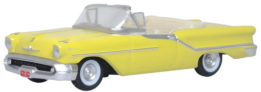 1957 Oldsmobile 88 Convertible Coronado Yellow Roof Down