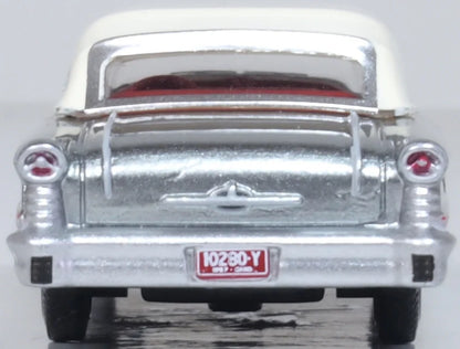 1957 Oldsmobile 88 Convertible (Closed) Gray/Red/White